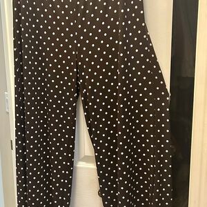 Fun! CHICO’s Polka dot pants